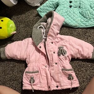 12 month old vintage teddy bear jacket. GUC.